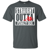 Straight Outta Penalty Box T-shirt Cool Hockey Boy Girl Gift=