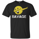Savage Emoticon Dabbing Dab T-shirt_Black