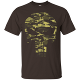 Punisher Camo Skull Symbol Graphic T-Shirt_Black