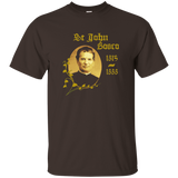 Saint John Bosco T-Shirt Catholic Saints_Navy