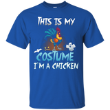 I'm A Chicken Costume Halloween Shirt Halloween T Shirt_black=