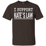 I Support Kate's Law- No Sanctuary City T-shirt_black=