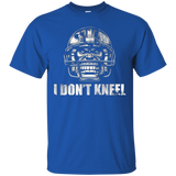 I Don't Kneel - Football Gift Shirt_black