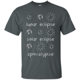 Lunar Solar Eclipse And Apocalypse Funny Science T-shirt