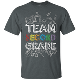 Team Second Grade T Shirt - Student Teacher Back To School_Black