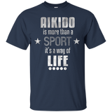 Aikido Is More Than A Sport It's A Way Of Life T-shirt_black