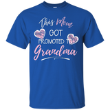 This Mom Got Promoted To Grandma Gift T-Shirt_Black