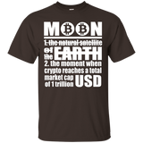 Cryptocurrency Moon Definition T Shirt Funny Crypto Tee_black