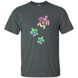Sea Turtle T Shirt - Tropical Hawaiian Tee_Black
