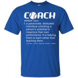 Coach Definition Tshirt Funny Coach Tee_black