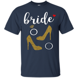 Wedding Band Bride Shirt with Heart Bachelorette Party Gift_Black