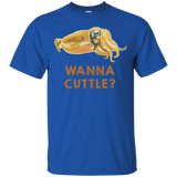 Wanna Cuttle Cuttlefish Tee Shirt_Black