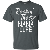 rockin the nana life shirt_Black