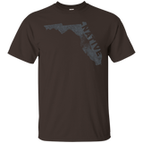 Native Florida Home State T-Shirt_Black
