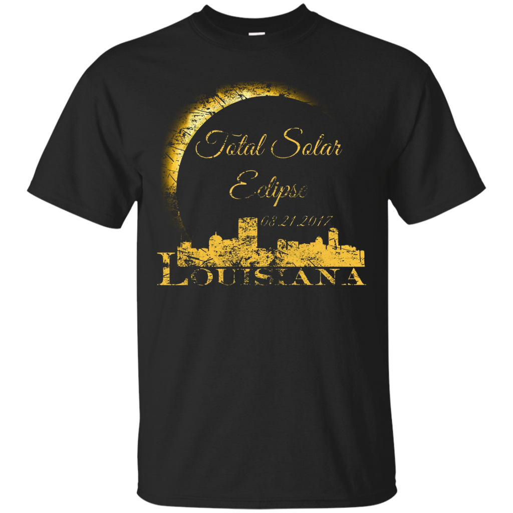 Louisiana Total Solar Eclipse Souvenir Distressed