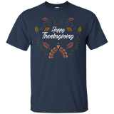 Happy Thanksgiving Day 2018 T-shirt_black