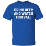 Drink Beer And Watch Football_black