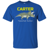 Dinosaur Personalized Name Carter Best Price Tshirt_black=