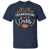 Mens Mens 1st Thanksgiving Tshirt As Daddy_black=