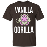 The Vanilla Gorilla - Cute Albino Gorilla T-Shirt_Black