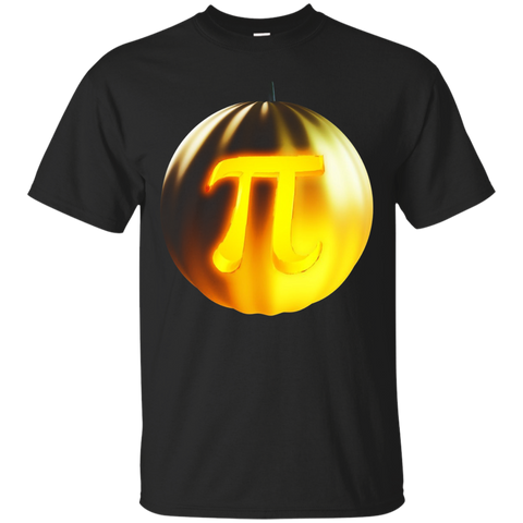 Punny Geeky Halloween T Shirt - Pumpkin Pi Pun Costume Tee_Black
