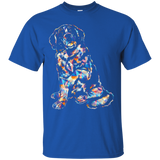 Saint Bernard T shirt - Saint Bernard Geometric Shirts_Black