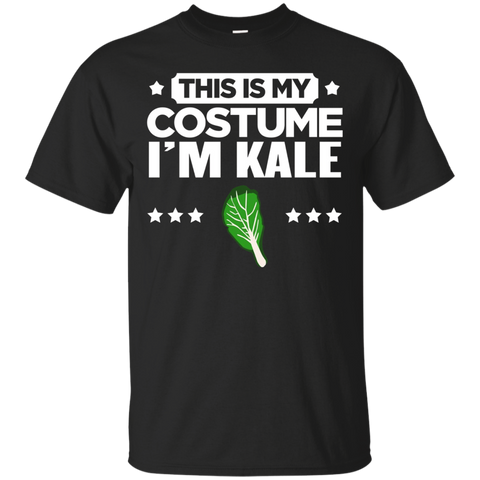 This is My Kale Costume Easy Family Halloween T-Shirt_Black