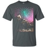 NIKOLA TESLA Inventor AC Electricity Inspiring Science Shirt_Black