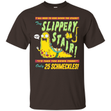 Rick & Morty Slippery Stair_Black