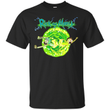 Rick & Morty Portal Glow Lightning Logo_Black