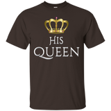 Womens Her King and His Queen Shirts Matching Couple Outfits_Black