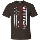 America Flag Veteran Day T-shirt_black