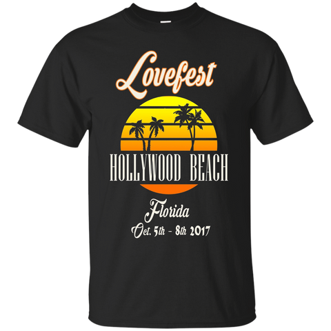 Lovefest Hollywood Beach Florida T Shirt_black=