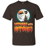 Witches With Hitches Shirt Halloween Costume For Camper_black=