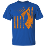 Leukemia Awareness Flag Shirt