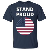 America Stand Proud Don't Kneel Usa National Anthem T-shirt_black