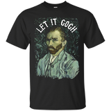 Let It Gogh Artist T Shirt - Vincent Van Gogh Funny Graphic