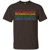 Science Is Real Black Lives Matter Tee Gift T-shirt Shirt_Black