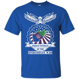 Distressed Proud Veteran Of Afghanistan War Tee_black