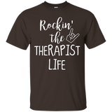 Rockin the therapist Life T-Shirt_Black