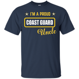 I'm A Proud Coast Guard Uncle T-shirt