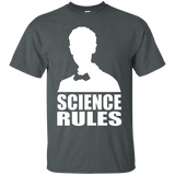 Science Rules Funny Shirt Science T Shirt For Scientists_Black