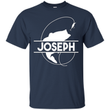 Joseph Fishing Name Pocket T-shirt First Name Monogram_black=