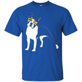 Patriotic Boston Terrier American Flag 4th of July Shirt_Black