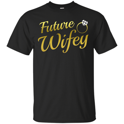 Womens Bridal Future Wifey T-Shirt_Black