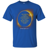 we had a total eclipse of the sun lousy t-shirt is all I got_Brown