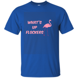 What's Up Flockers Pink Flamingo T-shirt_asphalt=