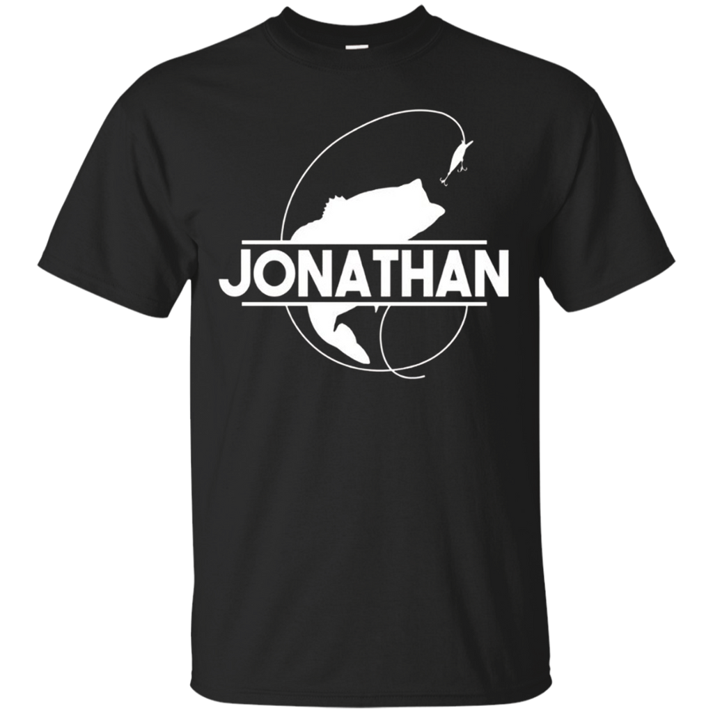 Jonathan Fishing Name Pocket T-shirt First Name Monogram_black=