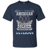 Happy, Proud To Be An American, A Solider, A Veteran Shirt_black