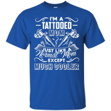 Tattoo Mom Shirt - I'm A Tattooed Mom Tee Shirt_Black